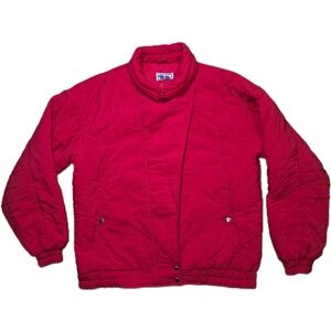 Vintage Peregrine Red Winter Ski Jacket Coat Women's Size Large*